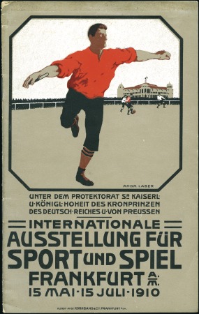 Stamp of Olympics 1910 International Exhibition for Sport & Games in