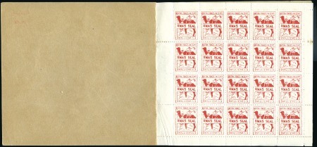 Stamp of Egypt » British Forces in Egypt 1935 3m vermilion complete booklet of 100 in five