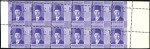 Stamp of Egypt » 1936-1952 King Farouk Definitives  1937-46 Young Farouk 10m deep-vioet, booklet panes