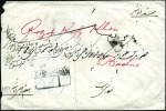 Stamp of India » Used Abroad BANDAR-ABBAS: 1892 (Dec 27) Envelope sent register