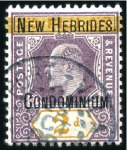 Stamp of New Hebrides 1908 Overprinted Fiji Stamps

1908 Overprinted 1