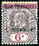 Stamp of New Hebrides 1908 Overprinted Fiji Stamps

1908 Overprinted 1