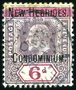 Stamp of New Hebrides 1908 Overprinted Fiji Stamps
1908 Overprinted 1