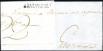 Stamp of Large Lots and Collections 1802-1900, EARLY CENTRAL AMERICA POSTAL HISTORY ex