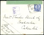 Stamp of India » Used Abroad BUSHIRE: 1915 (Nov 15) Envelope from Bushire to Ca