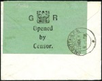 Stamp of India » Used Abroad BUSHIRE: 1915 (Nov 15) Envelope from Bushire to Ca
