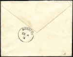 Stamp of India » Used Abroad BUSHIRE: 1916 Pair of envelopes endorsed "On Activ