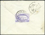 Stamp of India » Used Abroad CHAHBAR: 1917 (Mar 27) Correspondence from Chahbar