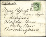 Stamp of Zanzibar » The Indian Post Office (1875-1895) 1886 Pair of envelopes from Zanzibar to Germany / 