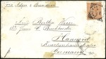 Stamp of Zanzibar » The Indian Post Office (1875-1895) 1886 Pair of envelopes from Zanzibar to Germany / 