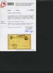Stamp of Switzerland / Schweiz » Ganzsachen » Postkarten 1905/06 5C schwarz, mit schwarzem Postrouten-Stabstempel