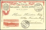 Stamp of Switzerland / Schweiz » Ganzsachen » Postkarten 1894 Kantonale Gewerbeausstellung in Zürich