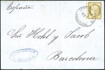 Stamp of France OBLITERATIONS ESPAGNOLES : 1876-77, Deux lettres s