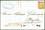 Stamp of France OBLITERATIONS ITALIENNES : 1864-69, Trois lettres 