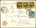 Stamp of Colonies françaises » Martinique 1877-1951, 21 lettres avec timbres dont Sage, Alph