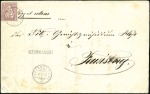 Stamp of Switzerland / Schweiz » Sitzende Helvetia Gezaehnt » Frankaturen 50C lila entwertet SCHINDELLEGI 12 II 79