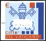 Stamp of Italy » Vatican State 2004 Three Machine labels with face value partly m
