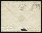 Stamp of India » Used Abroad WITHDRAWN DUBAI: 1935 (Jul 31) Envelope to Englan