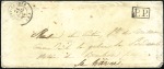 Stamp of Colonies françaises » Réunion 1846 Deux enveloppes de Pont-Scorff pour Bourbon, 