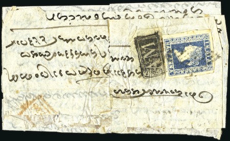Stamp of India JC TYPE 1: Group of 23 covers and some litho singl