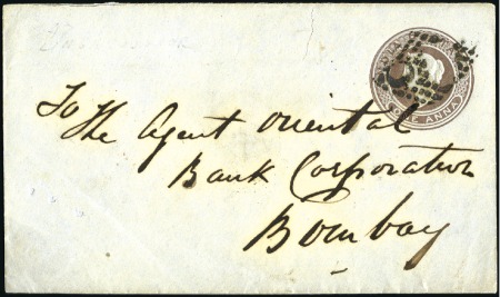 Stamp of India JC TYPE 6: Group of 19 covers with two 1/2a litho