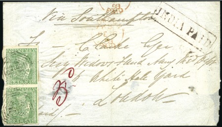 Stamp of India JC TYPE 7: Group of 18 covers with two litho cover