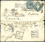 Stamp of India MISCELLANEOUS: Group of 10 covers incl.  one with 
