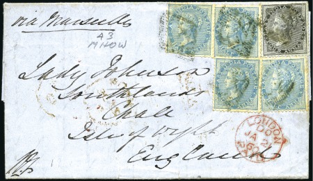 Stamp of India JC TYPE 25 & 26 (Experimental): Group of 25 covers