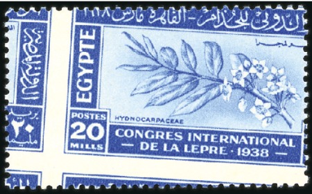 Stamp of Egypt » Commemoratives 1938 Leprosy Congress set of three, mint nh with o