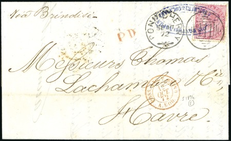 Stamp of India 1858-1939 PONDICHERRY, group of 26 covers/cards, a