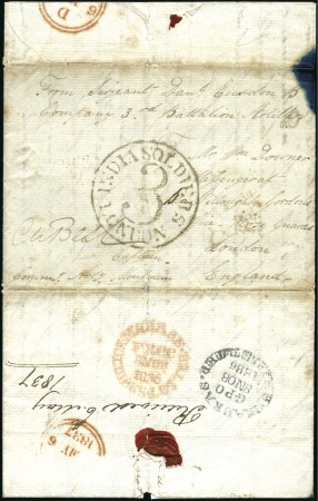 Stamp of India COLLECTIONS & GROUP LOTS
1811-62, Collection of