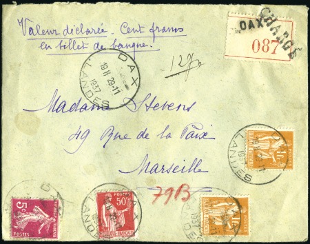 Stamp of France » Collections 1900-45, Plusieurs milliers de lettres avec de mul