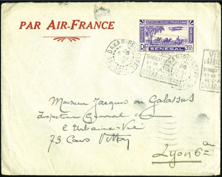 Stamp of Colonies françaises » Colonies Francaise Collections et Lots 1850-2000, Env. 600 lettres des colonies surtout M