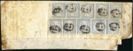 Stamp of Indian States » Alwar 1877-1922, Small selection written up on album pag