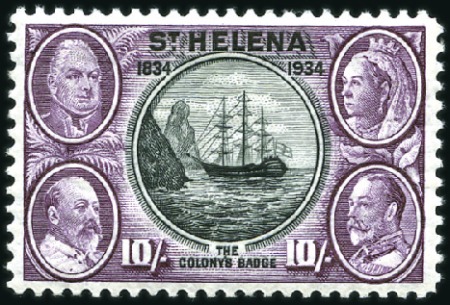 Stamp of St. Helena 1934 Centenary of British Colonisation complete se