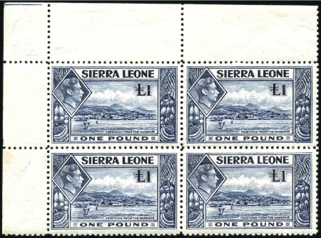 Stamp of Sierra Leone 1938-44 Definitives nearly complete (4 sets, mostl