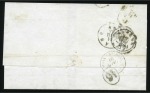 Stamp of Austria » Offices in the Turkish Empire 1864 3s green + 10s bleu +15s brown, all perf 14,