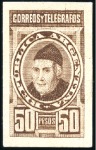 Stamp of Argentina 1858-1960 Specialized collection in album on over 