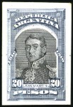 Stamp of Argentina 1858-1960 Specialized collection in album on over 