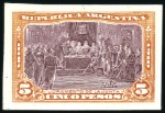 Stamp of Argentina 1858-1960 Specialized collection in album on over 