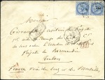 Stamp of Colonies françaises » Indochine 1866-88 Correspondance d'Armées : Lot de 17 envelo