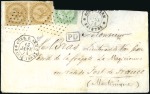Stamp of Colonies françaises » Guadeloupe 1874-91 Correspondance d'Armées : Lot de 8 envelop