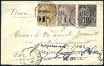 Stamp of Colonies françaises » Martinique 1869-92 Correspondance d'Armées : Lot de 8 envelop