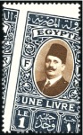 Stamp of Egypt » 1922-1936 King Fouad I Definitives 1927-37 Second Portrait 1m to £E1 complete set of 