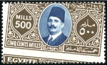 Stamp of Egypt » 1922-1936 King Fouad I Definitives 1927-37 Second Portrait 1m to £E1 complete set of 