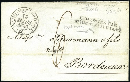 Stamp of France » Collections 1747-1855, +330 lettres avec marques préphilatéliq