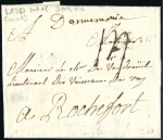 Stamp of France » Collections 1747-1855, +330 lettres avec marques préphilatéliq
