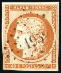 Stamp of France » Collections 1849-1949, Accumulation intéressante de classiques