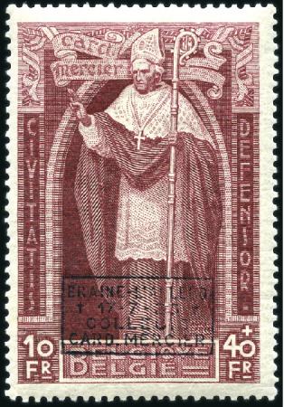 Stamp of Belgium 1849-1997, Extensive and attractive mint & used co