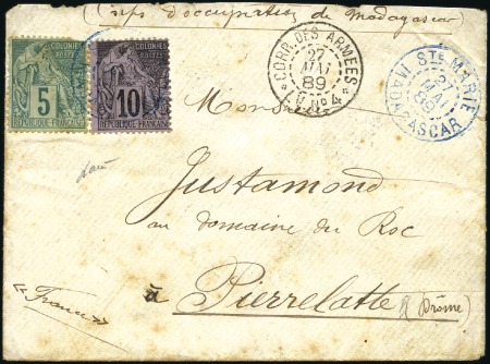 Stamp of Colonies françaises Correspondance d'Armées : Lot de 5 lettres avec Al